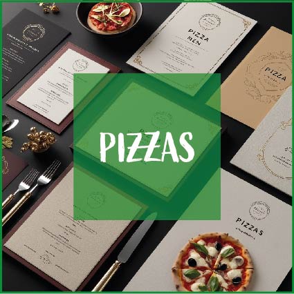 CARTA DE PIZZAS